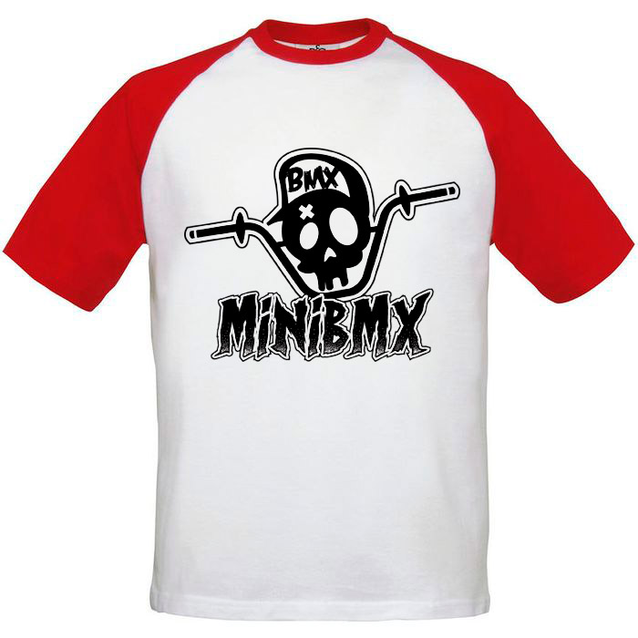 Camiseta Beisbol MiniBmx Roja