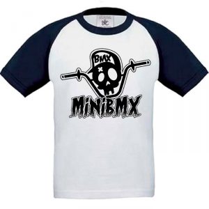 Camiseta Beisbol MiniBmx Azul Camiseta Beisbol MiniBmx Azul